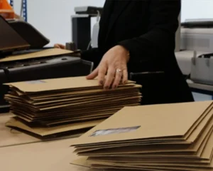 Vos envois postaux sont mise sous pli avec attention par notre équipe chez Print-Avenue