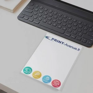 Envoi goodies marketing direct par voie postale : bloc note fin - Print-avenue