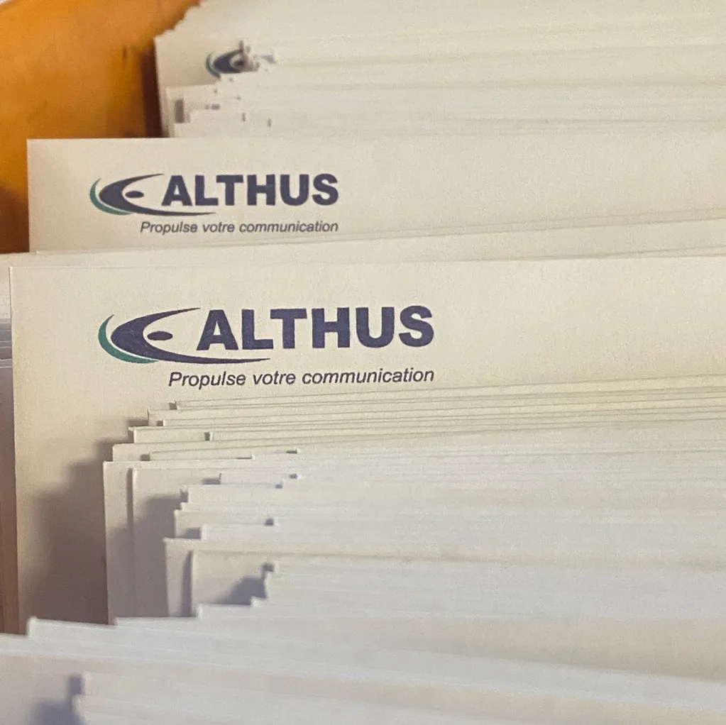 Le souci du détail et la personnalisation jusqu'au bout de vos enveloppes avec des enveloppes logoté à votre image