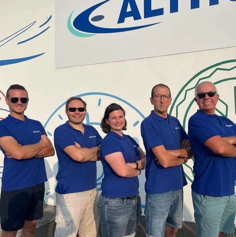 Une partie de l'équipe de Print-avenue, 2024